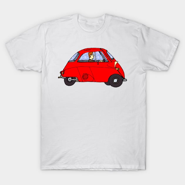 Cool Bubble Car T-Shirt by jhsells98